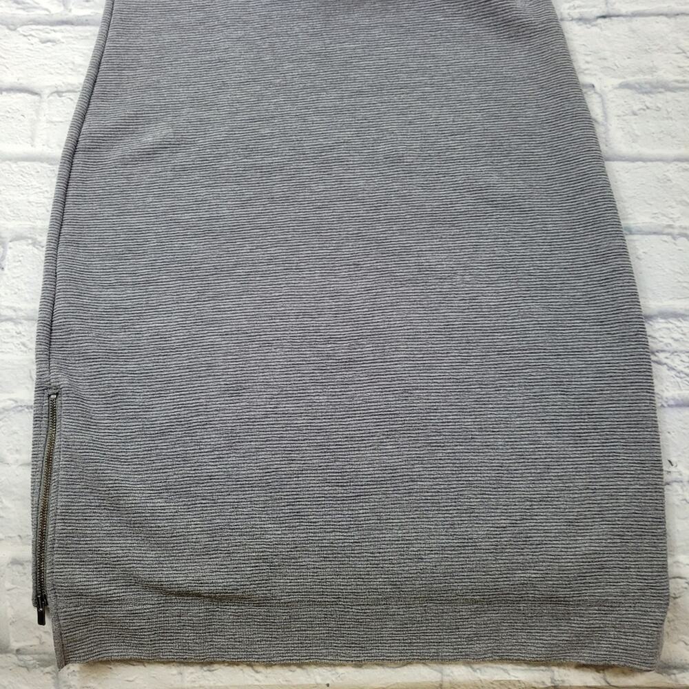 Banana Republic Gray Cowl Neck Sleeveless Knit Dress size Medium - Picture 13 of 15
